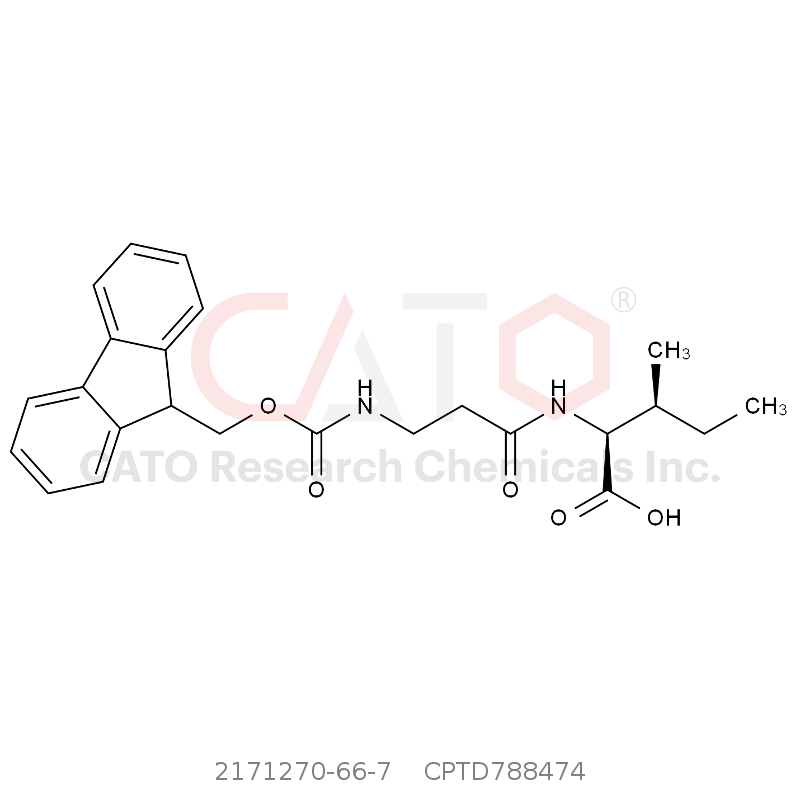 CAS No.:2171270-66-7,Fmoc-β-Ala-Ile-OH