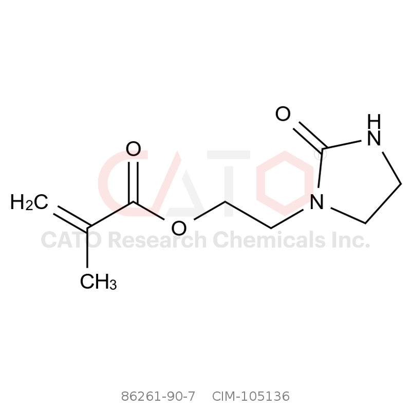 CAS No.:86261-90-7,1-(2-Methacryloyloxyethyl)-2-imidazolidinone
