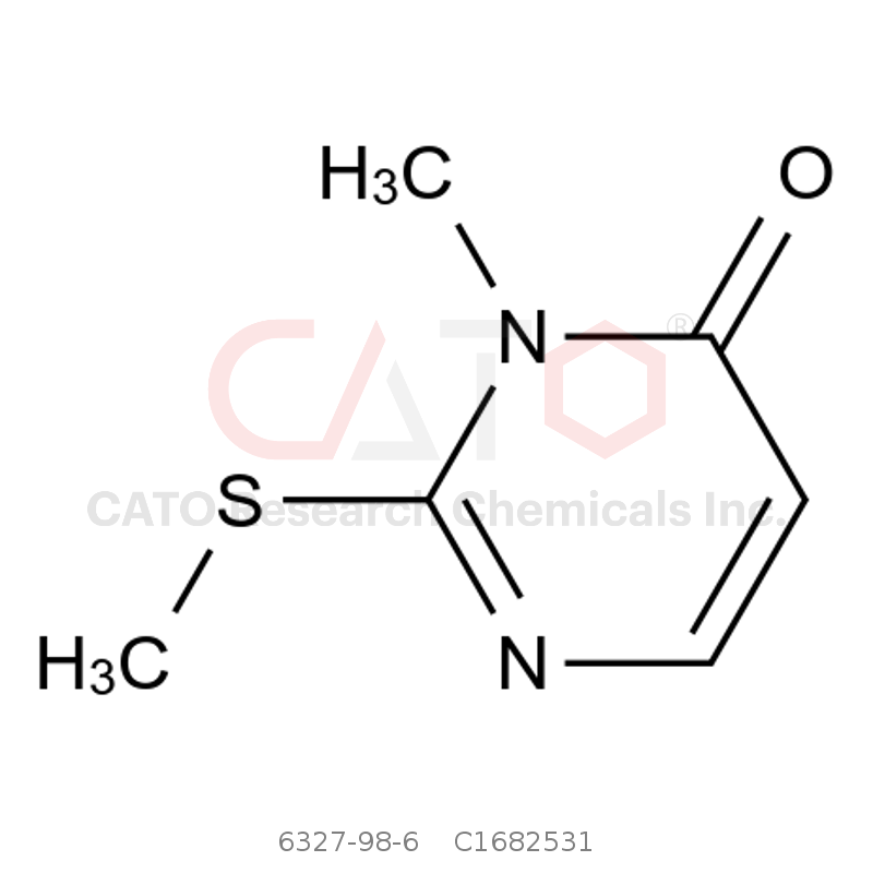 CAS No.:6327-98-6,3-Methyl-2-(methylthio)pyrimidin-4(3H)-one