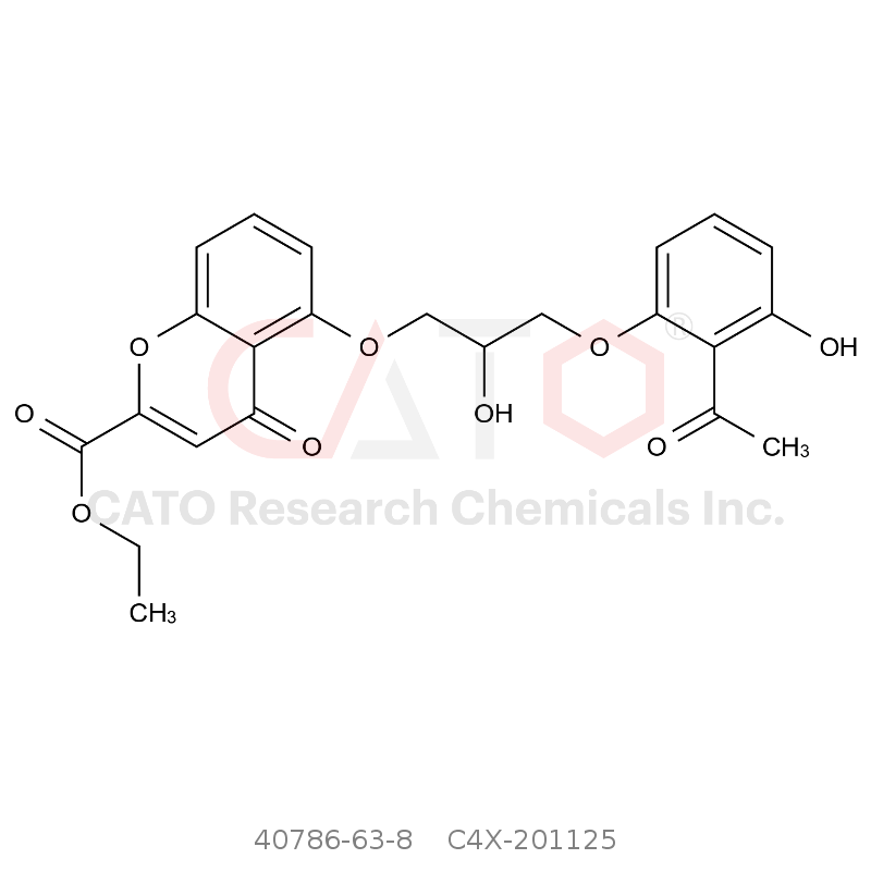 CAS No.:40786-63-8,Sodium Cromoglicate Impurity 25