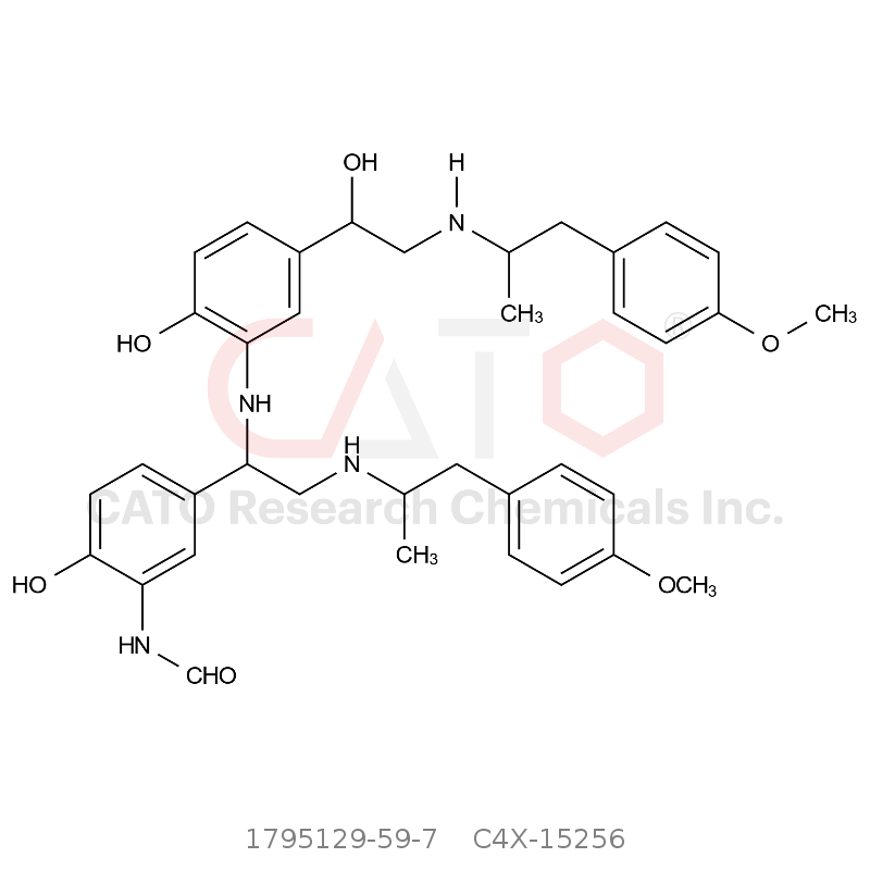 CAS No.:1795129-59-7,Formoterol EP Impurity F (Mixture of Diastereomers)
