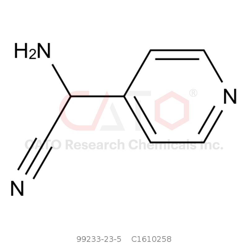 CAS No.:99233-23-5,2-Amino-2-(pyridin-4-yl)acetonitrile