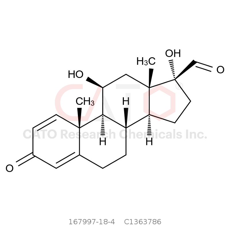 CAS No.:167997-18-4,17-Deshydroxyacetyl 17-Carbonyl Prednisolone