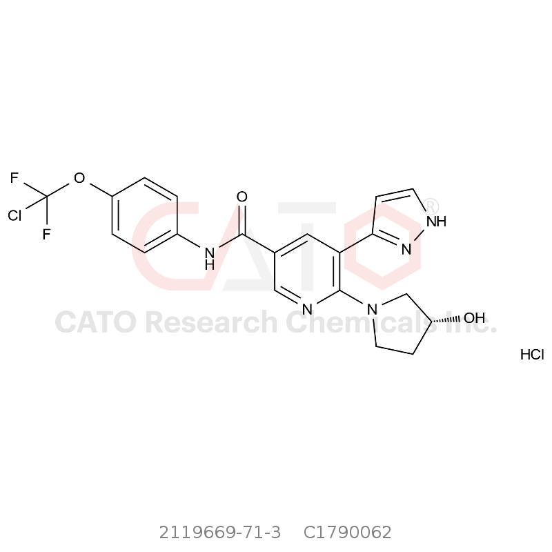 CAS No.:2119669-71-3,阿思尼布 盐酸盐