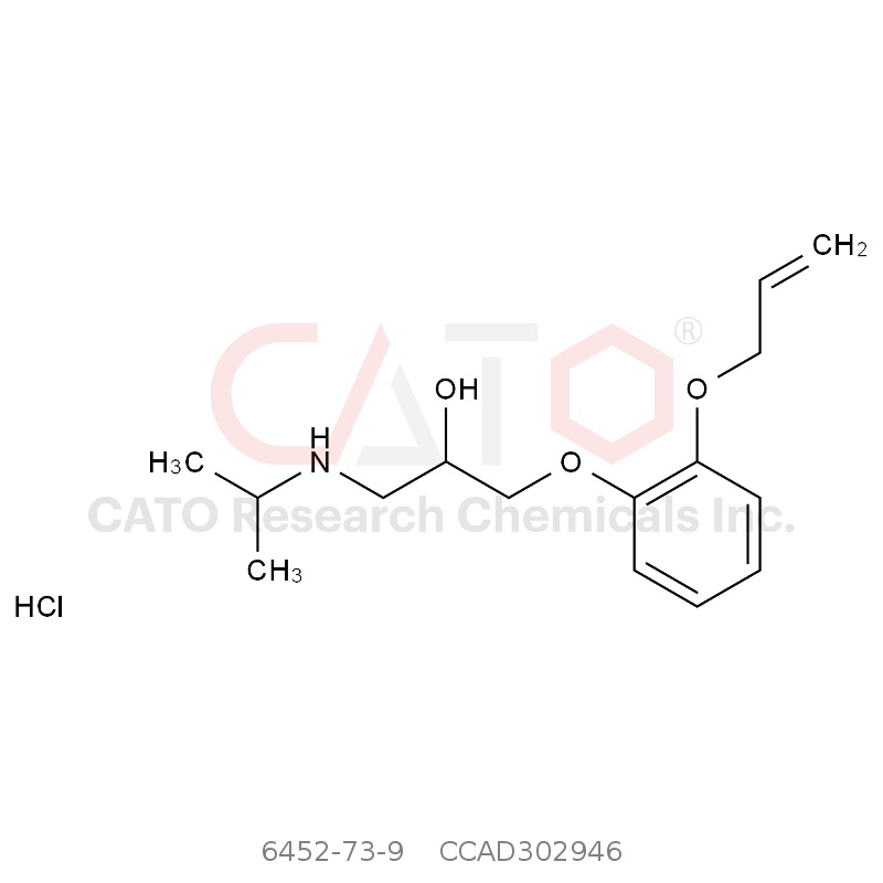 CAS No.:6452-73-9,盐酸氧烯洛尔