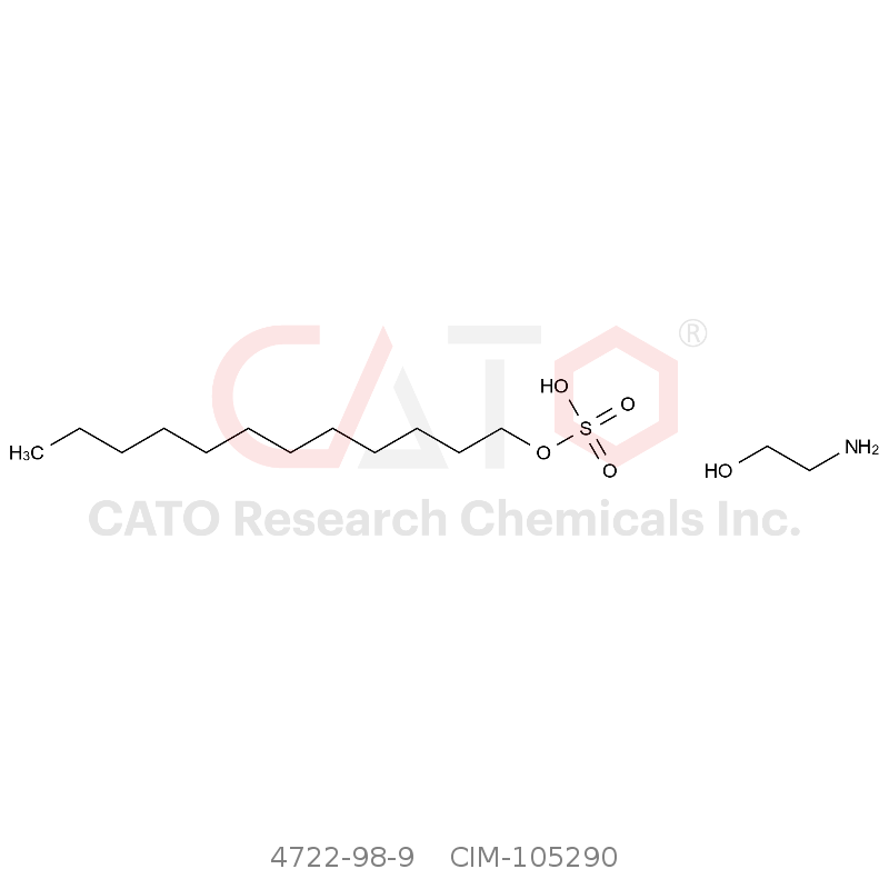 CAS No.:4722-98-9,Lauryl sulfate monoethanolamine salt