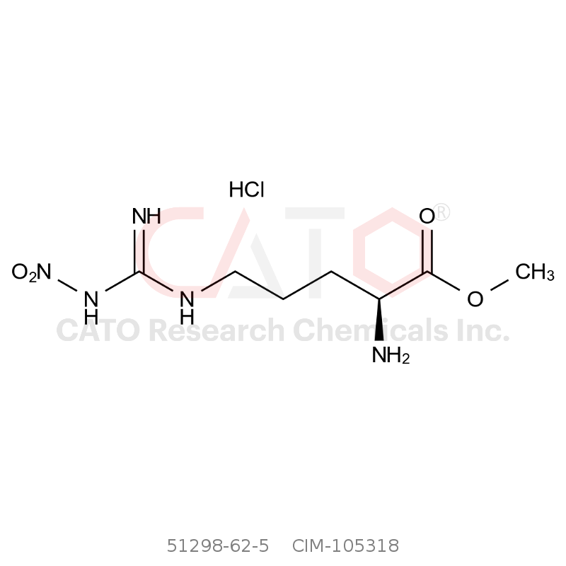 CAS No.:51298-62-5,H-Arg(NO2)-OMe · HCl