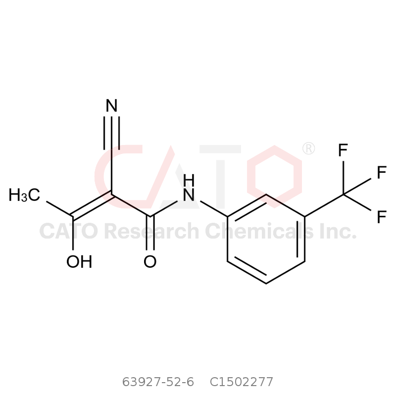 CAS No.:63927-52-6,(Z)-2-氰基-3-羟基-N-(3-(三氟甲基)苯基)丁-2-烯酰胺