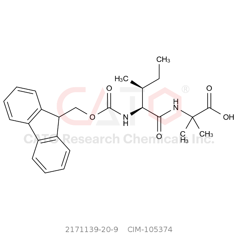 CAS No.:2171139-20-9,Fmoc-Ile-Aib-OH