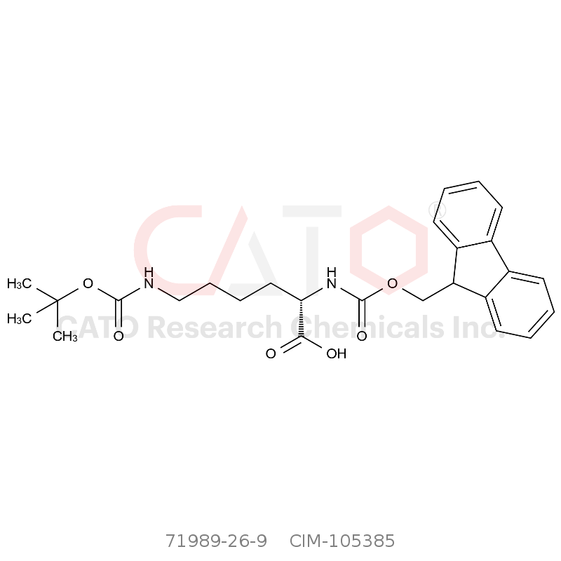 CAS No.:71989-26-9,Fmoc-Lys(Boc)-OH