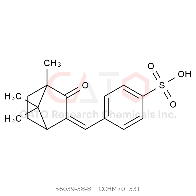 CAS No.:56039-58-8,亚苄基樟脑磺酸