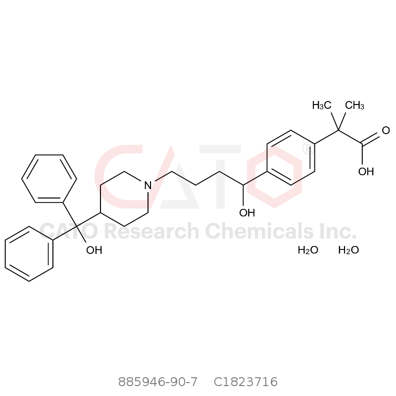 CAS No.:885946-90-7,Fexofenadine Dihydrate