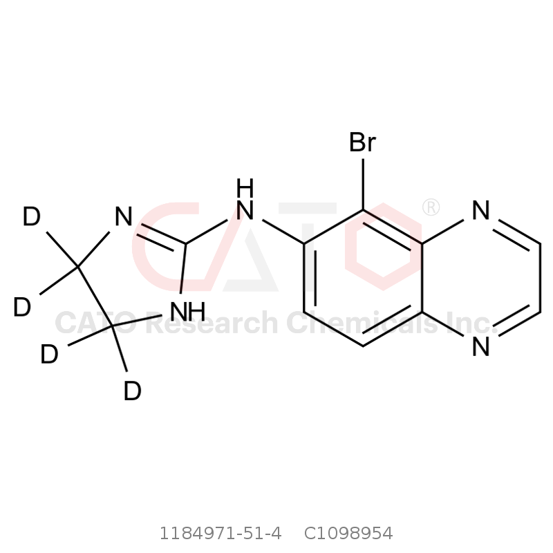 CAS No.:1184971-51-4,Brimonidine-D4