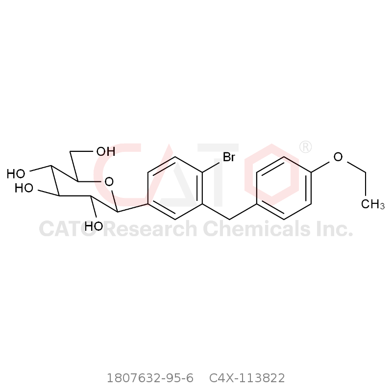 CAS No.:1807632-95-6,Dapagliflozin 4-Bromo Analog