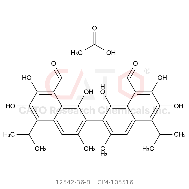 CAS No.:12542-36-8,Gossypol Acetate