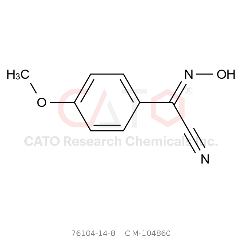 CAS No.:76104-14-8,(Z,E)-2-(HYDROXYIMINO)-2-(4-METHOXYPHENYL)ACETONITRILE