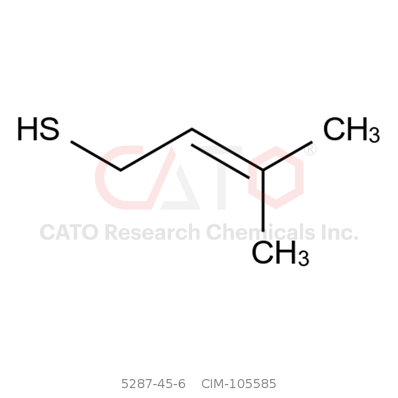 CAS No.:5287-45-6,3-Methyl-2-Buten-1-thiol