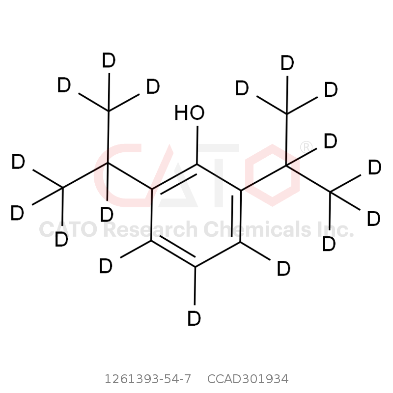 CAS No.:1261393-54-7,丙泊酚-d17