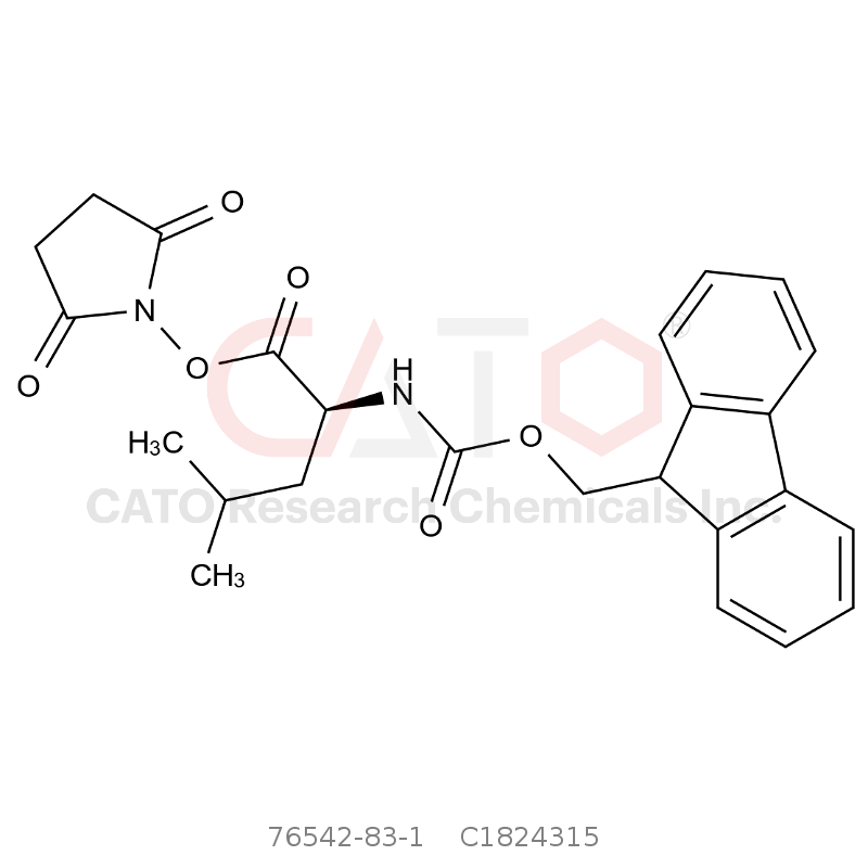 CAS No.:76542-83-1,Fmoc-Leu-OSu