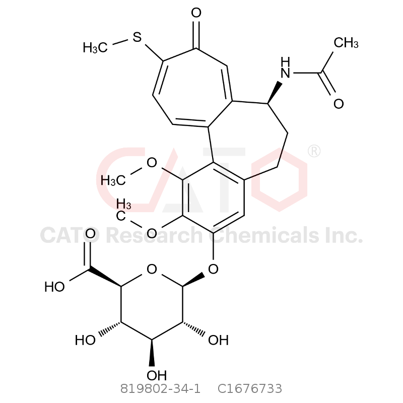 CAS No.:819802-34-1,3-二甲基硫代秋水仙碱3-O-β-D-葡萄糖醛酸