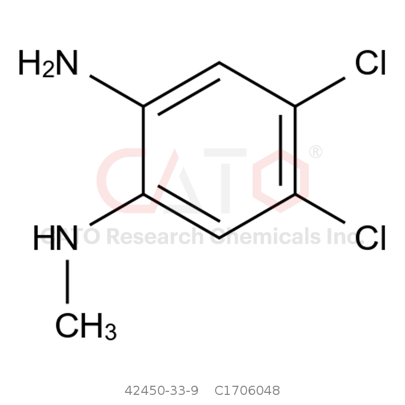 CAS No.:42450-33-9,4,5-二氯-N1-甲基苯-1,2-二胺