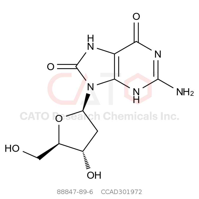 CAS No.:88847-89-6,8-羟基-2'-脱氧鸟苷