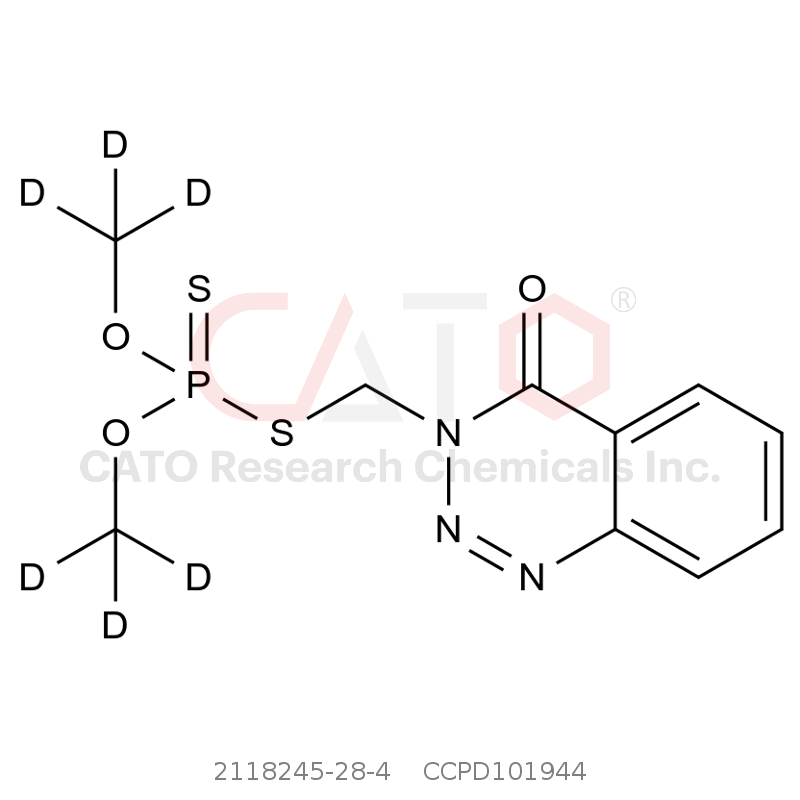 CAS No.:2118245-28-4,Azinphos-methyl D6