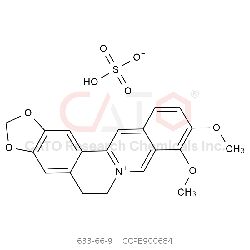 CAS No.:633-66-9,Berberine Sulfate