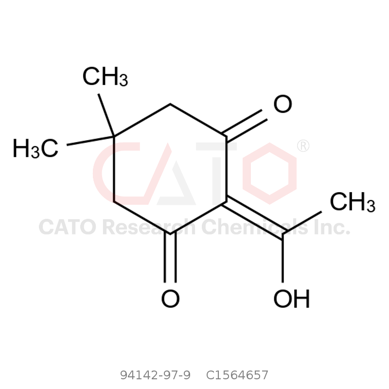 CAS No.:94142-97-9,2-(1-羟基亚乙基)-5,5-二甲基环己烷-1,3-二酮