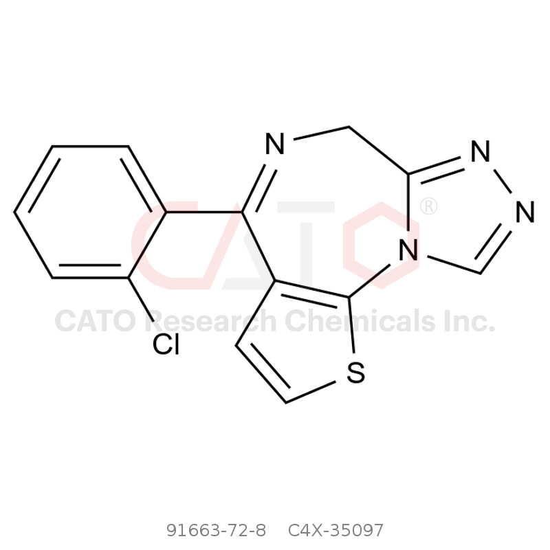 CAS No.:91663-72-8,依替唑仑杂质7