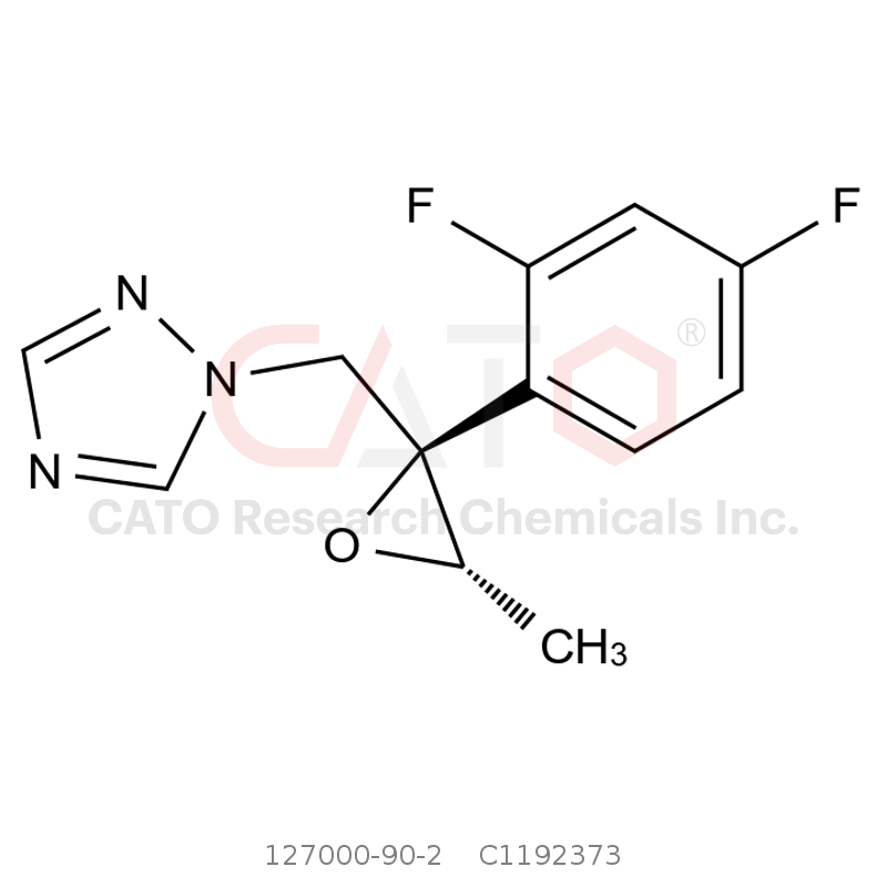 CAS No.:127000-90-2,1. 1-(((2R, 3S)-2-(2,4-difluorophenyl)-3-Methyloxiran-2-yl) Methyl)-1H-1,2,4-triazole