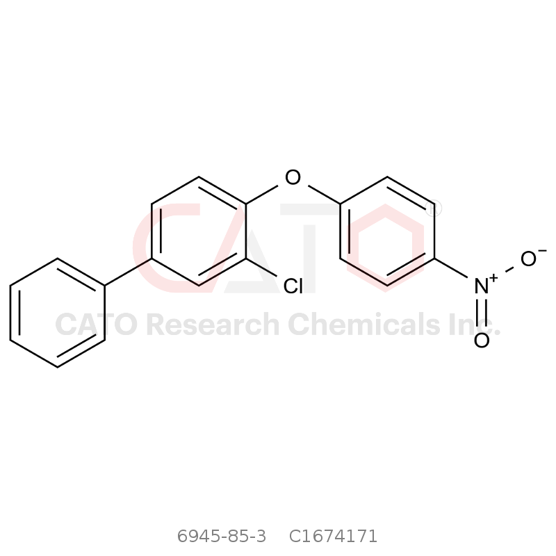 CAS No.:6945-85-3,3-氯-4-(4-硝基苯氧基)-1,1′-联苯