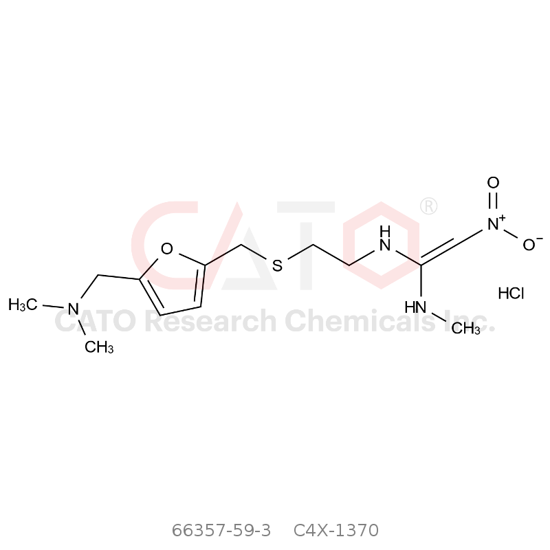 CAS No.:66357-59-3,Ranitidine Hydrochloride