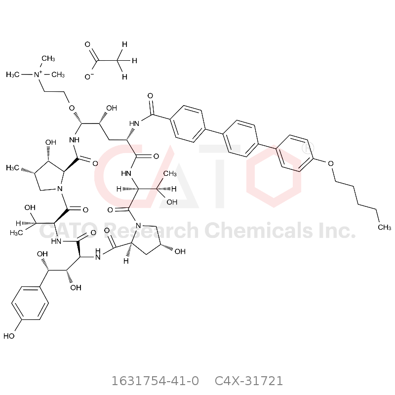 CAS No.:1631754-41-0,醋酸雷扎芬净