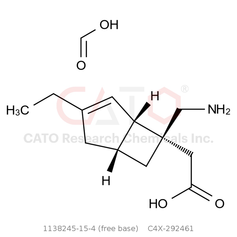 CAS No.:1138245-15-4 (free base),美洛加巴林杂质61 甲酸盐