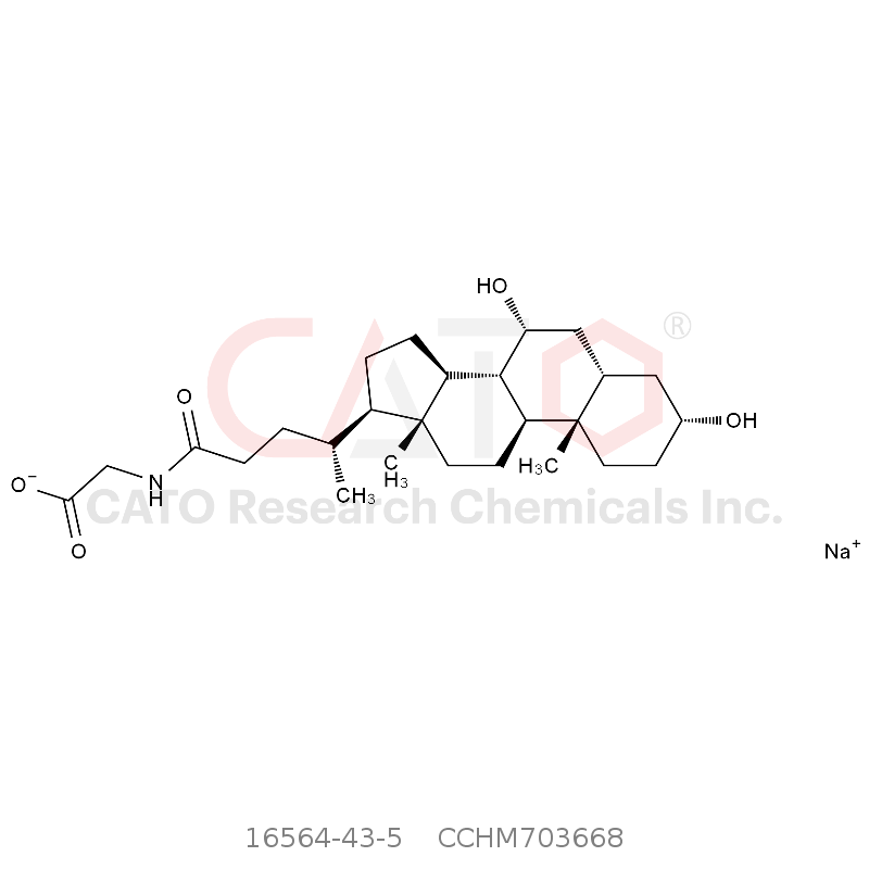 CAS No.:16564-43-5,甘氨鹅脱氧胆酸钠
