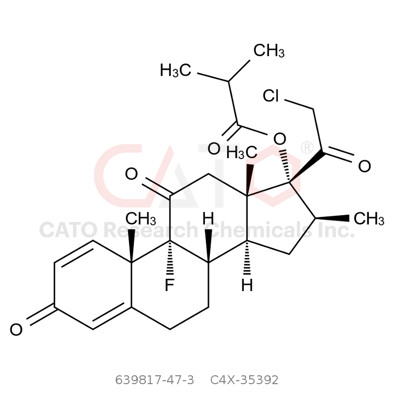 CAS No.:639817-47-3,Clobetasone Butyrate EP Impurity I