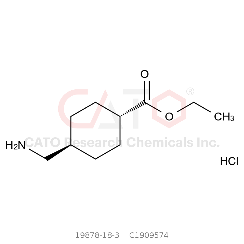 CAS No.:19878-18-3,反式-4-(氨基甲基)环己烷羧酸乙酯盐酸盐