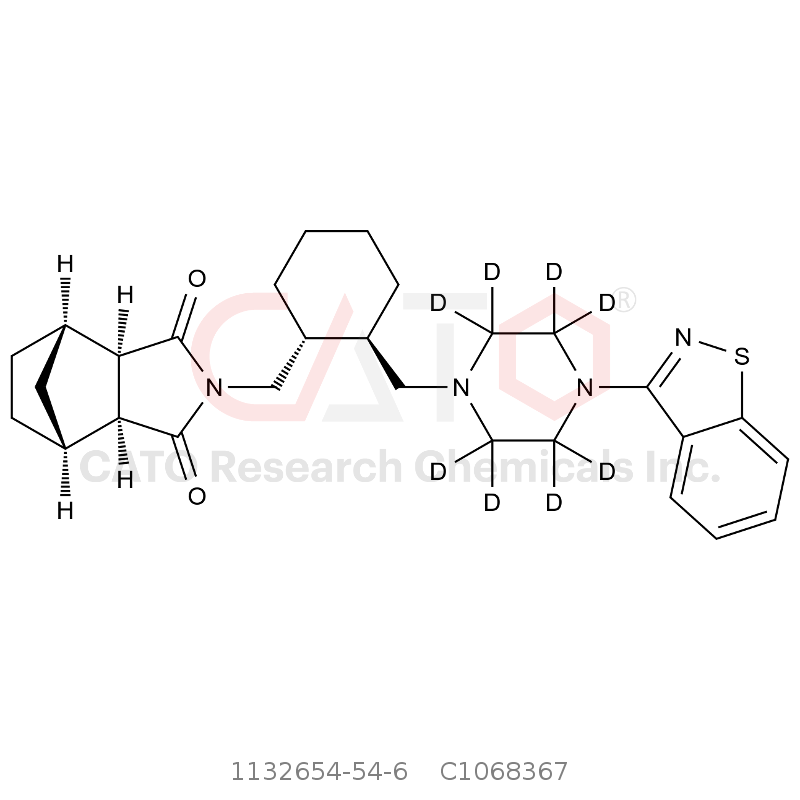 CAS No.:1132654-54-6,鲁拉西酮-d8