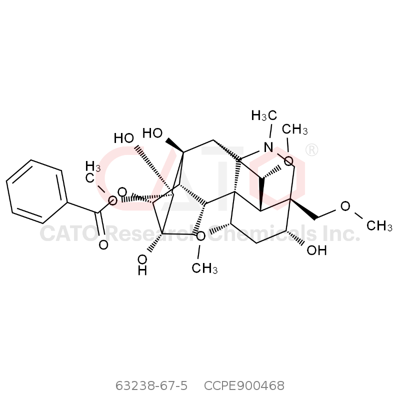 CAS No.:63238-67-5,苯甲酰新乌头原碱