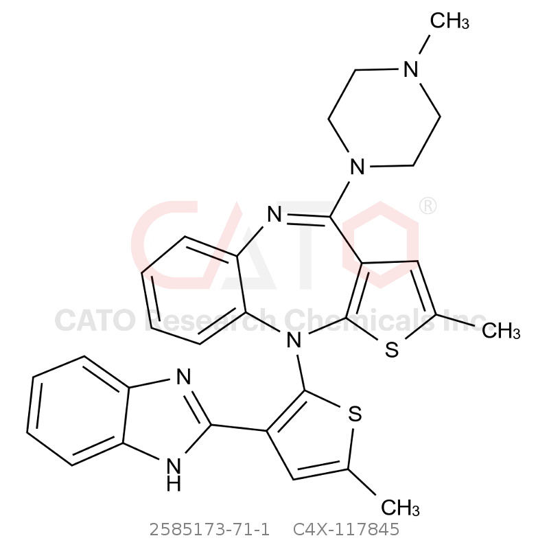CAS No.:2585173-71-1,奥氮平杂质45