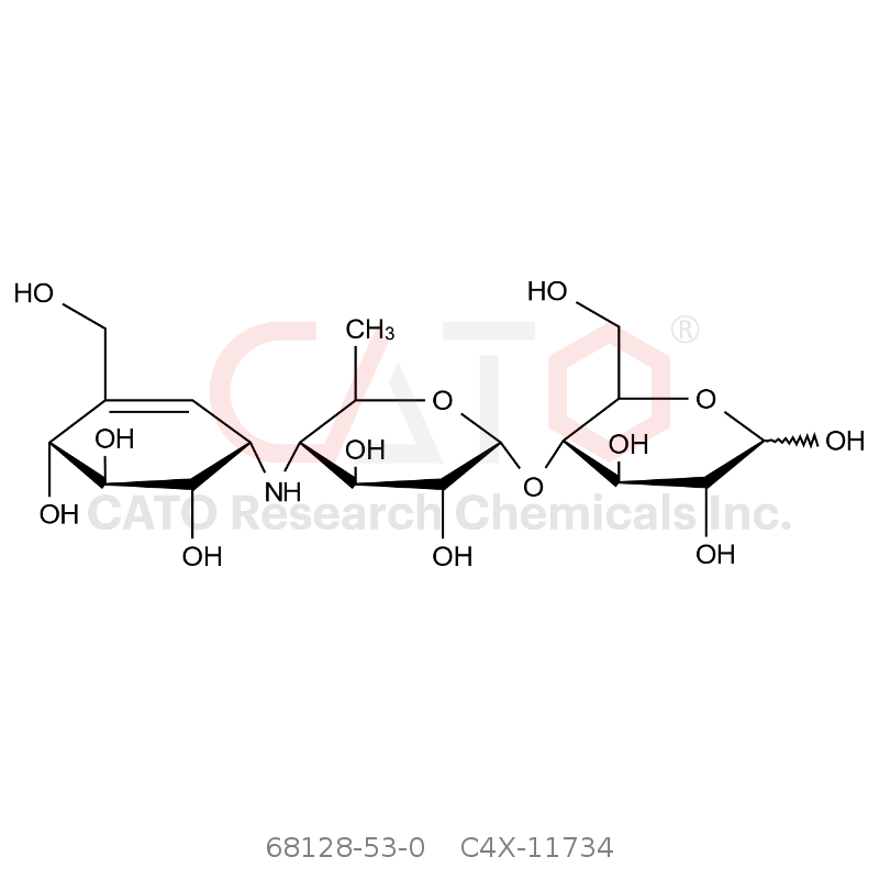 CAS No.:68128-53-0,阿卡波糖EP杂质D