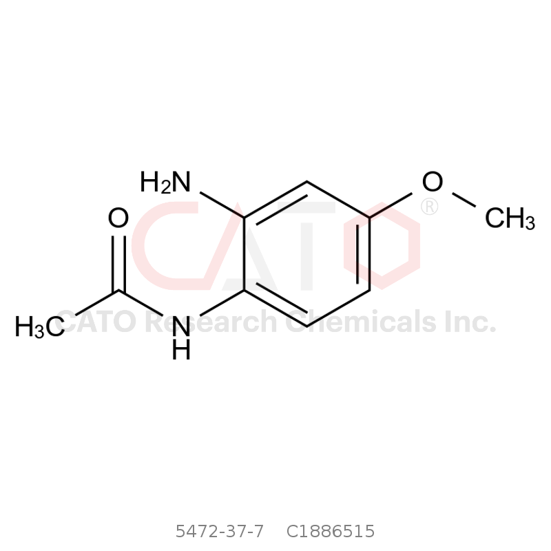CAS No.:5472-37-7,N-(2-Amino-4-methoxyphenyl)acetamide