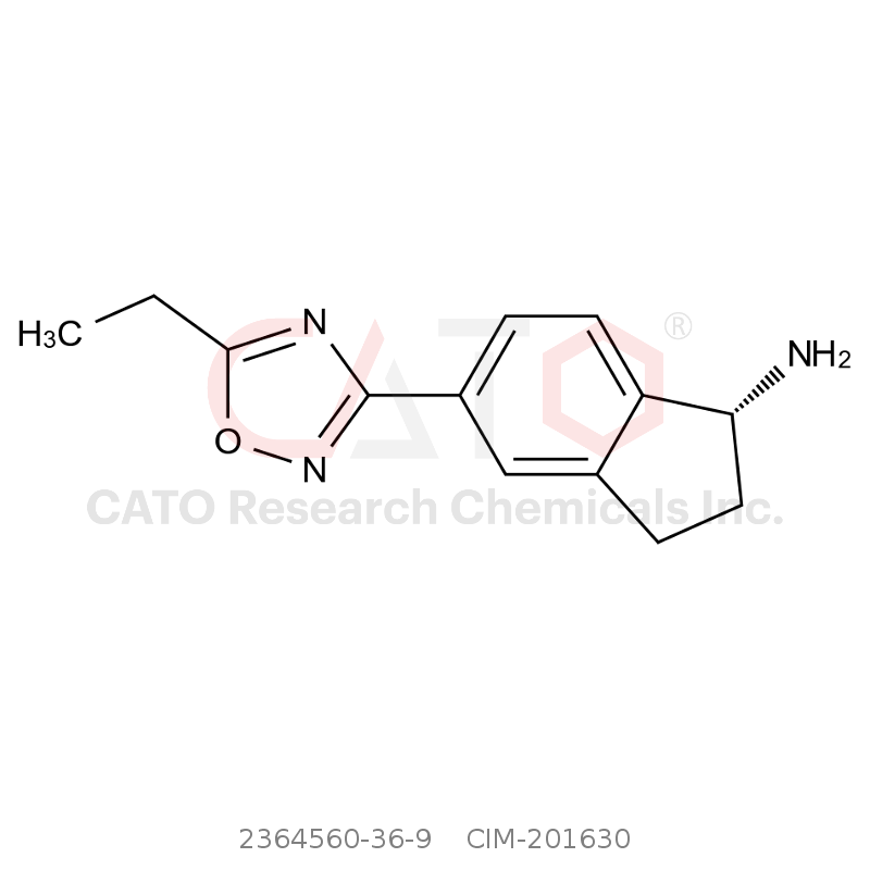 CAS No.:2364560-36-9,(R)-5-(5-Ethyl-1,2,4-oxadiazol-3-yl)-2,3-dihydro-1H-inden-1-amine