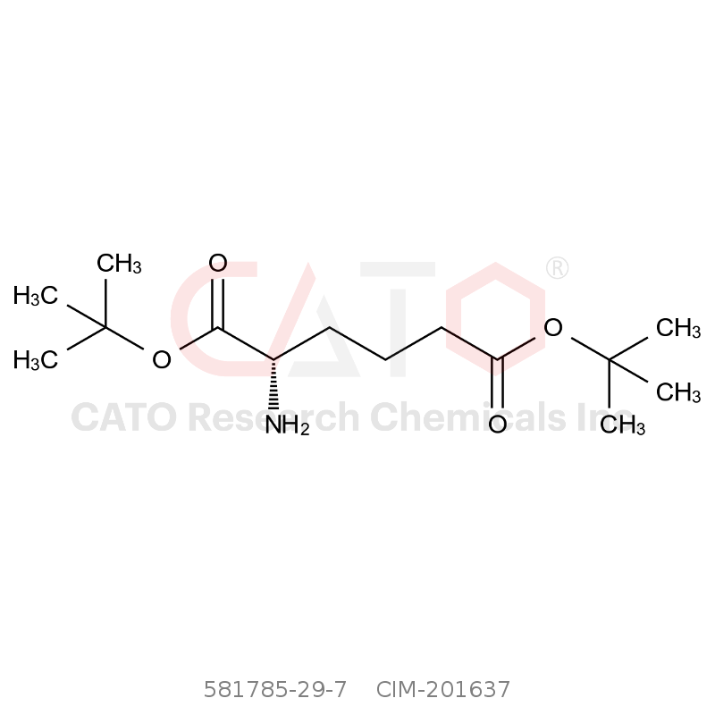 CAS No.:581785-29-7,(S)-2-Aminosexanedioic acid di-tert-butyl ester