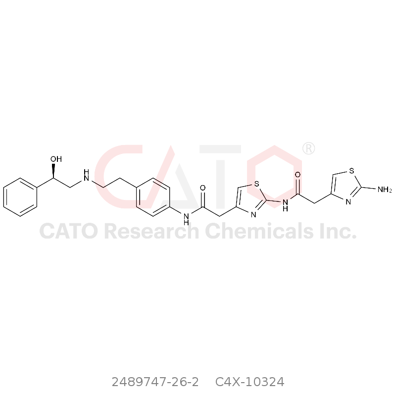 CAS No.:2489747-26-2,Mirabegron EP Impurity D