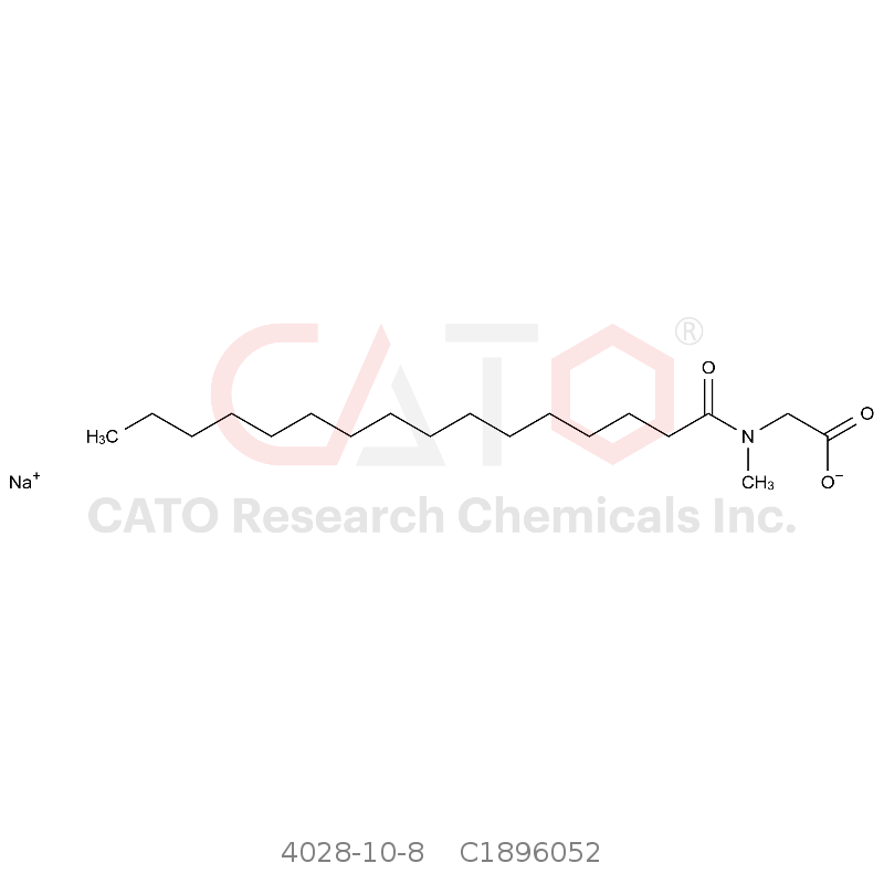 CAS No.:4028-10-8,Sodium N-methyl-N-(1-oxohexadecyl)aminoacetate