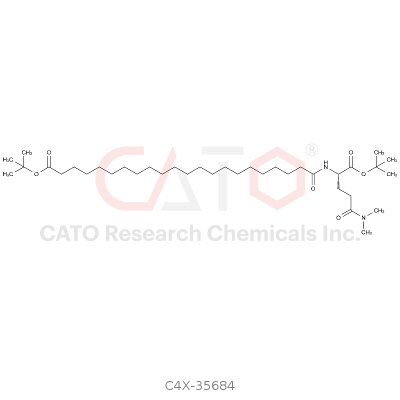 博凡格鲁肽侧链杂质4[N(CH3)2-γ-Glu(OtBu)-Docosanedioic acid(OtBu)]