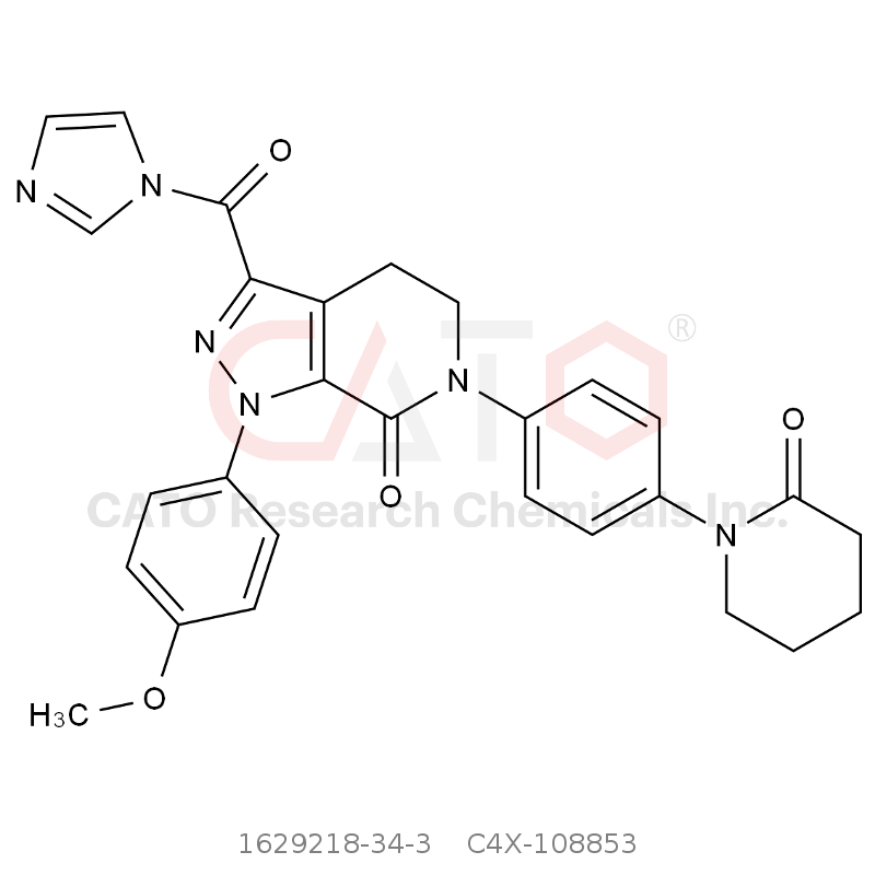 CAS No.:1629218-34-3,阿哌沙班杂质53