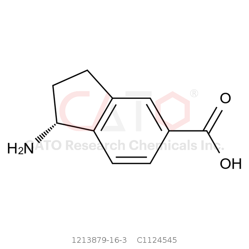 CAS No.:1213879-16-3,(1R)-1-氨基-2,3-二氢-1H-茚-5-羧酸